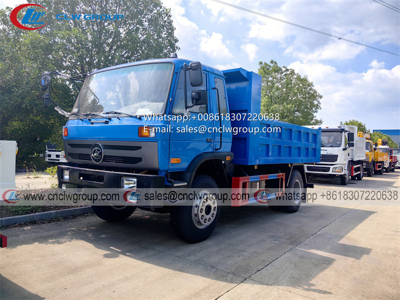 CLW brand 10 ton dump truck Cummins 190HP 4x2 4x4 available