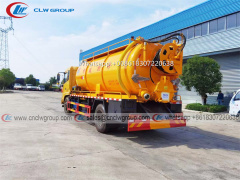 Chengli CLW 4x2 7m3 vacuum sewage cleaning combined truck