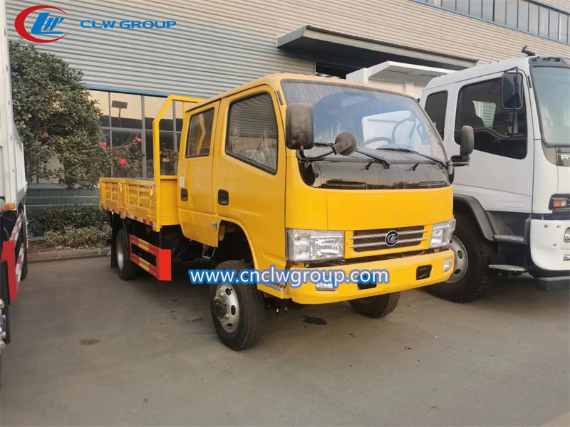 CLW 4x4 Double Cab Cargo Truck with Awning