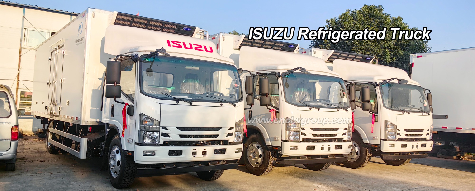 ISUZU NPR 20ft refrigerated truck