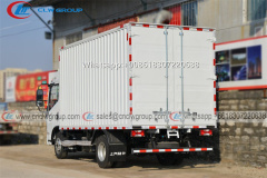 Yuejin 4x2 Box Cargo Truck with Safety Airbag