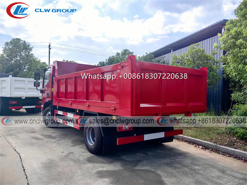 Foton aumark S1 5 ton urban dump truck with Cummins engine