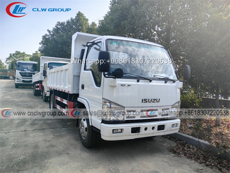 ISUZU 100P 2cbm 3cbm 4cbm mini dump truck