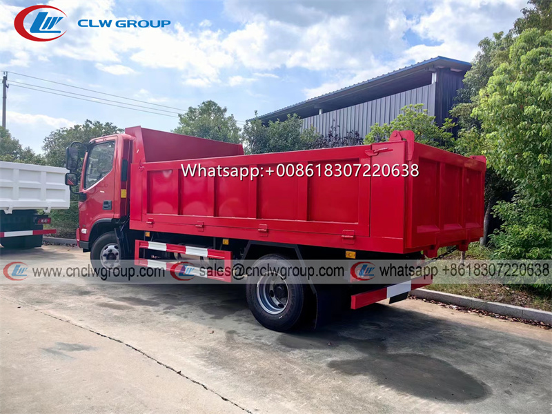 Foton aumark S1 5 ton urban dump truck with Cummins engine