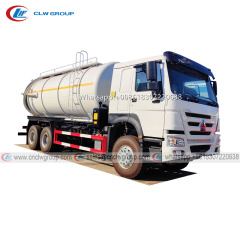 HOWO Euro5 20m3 Sewage Suction Tanker Truck