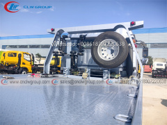 Chengli CLW 4x2 4 ton flatbed wrecker tow truck
