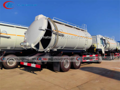 HOWO Euro5 20m3 Sewage Suction Tanker Truck
