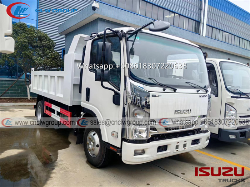 ISUZU KV100 3cbm Tipper Dump Truck Garbage Trucks