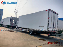ISUZU 700P Euro4/6 24 feet Freezer Van Refrigerator Truck for sale
