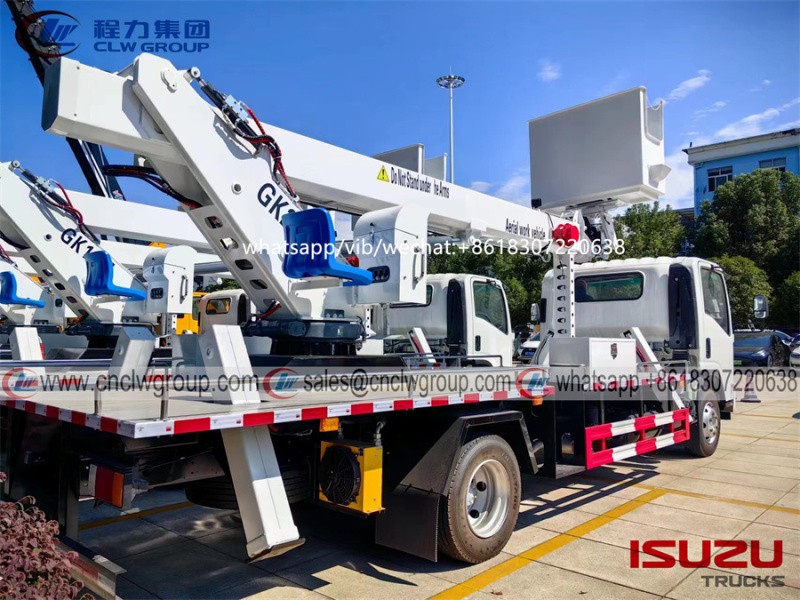 ISUZU 700P 20m 22m 24m Insulated Aerial Work Manlift Truck
