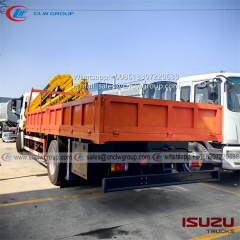 ISUZU 4X GIGA Truck Mounted 8T Knuckle Crane