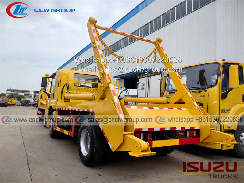 ISUZU GIGA FTR 10cbm bin skip loader garbage truck