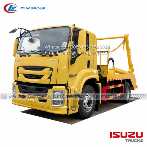 ISUZU GIGA FTR 10cbm bin skip loader garbage truck