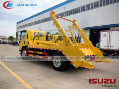 ISUZU 700P 8cbm skip loader garbage truck