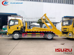 ISUZU 700P 8cbm skip loader garbage truck