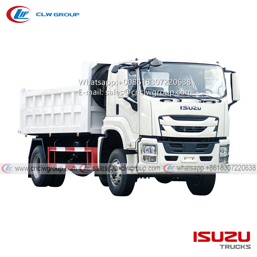 Hot sale Isuzu ftr fvr fts 4x4 10 to 15 tons off road dump truck ...