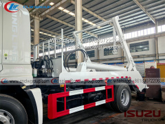 ISUZU FVR 10-12 ton bin skip loader garbage truck