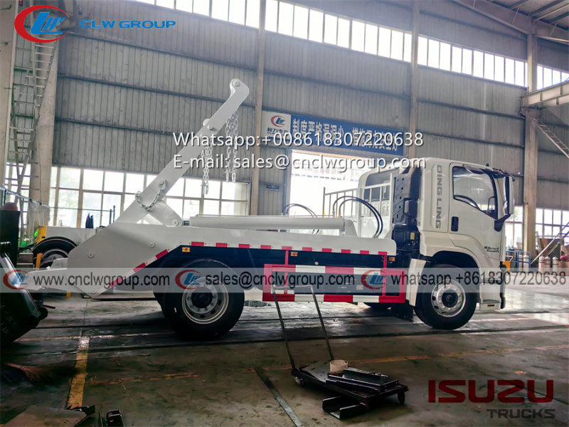 ISUZU FVR 10-12 ton bin skip loader garbage truck