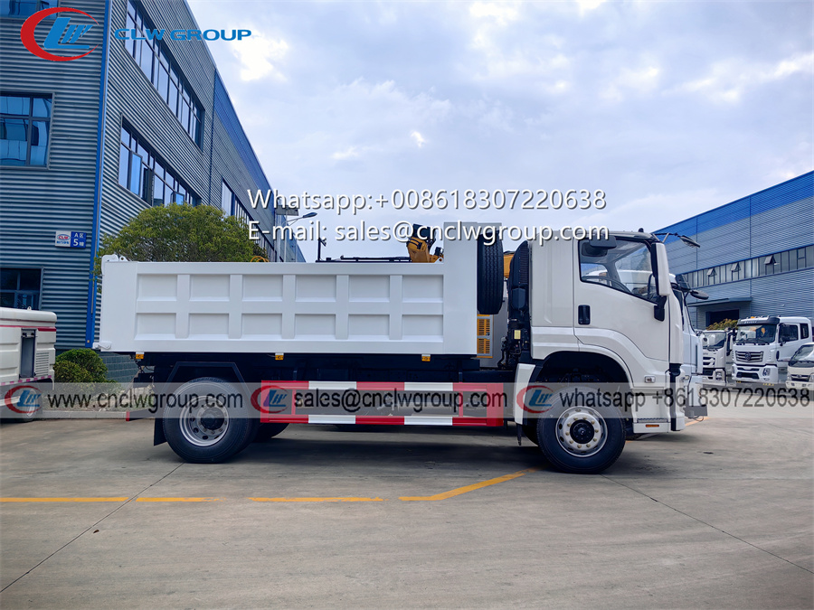 Hot sale Isuzu ftr fvr fts 4x4 10 to 15 tons off road dump truck ...