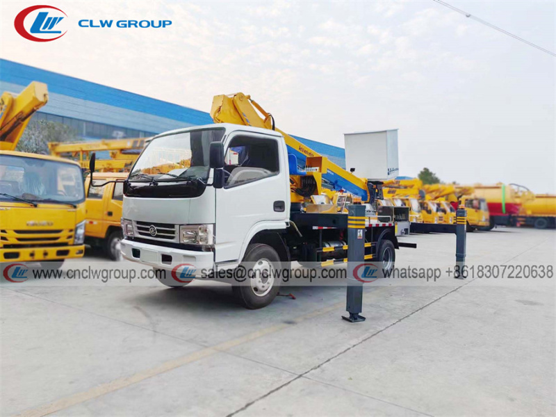 CLW 4x2 4x4 18m crane basket aerial work platform truck