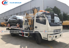 Chengli CLW 4x2 4 ton spider wrecker truck with crane