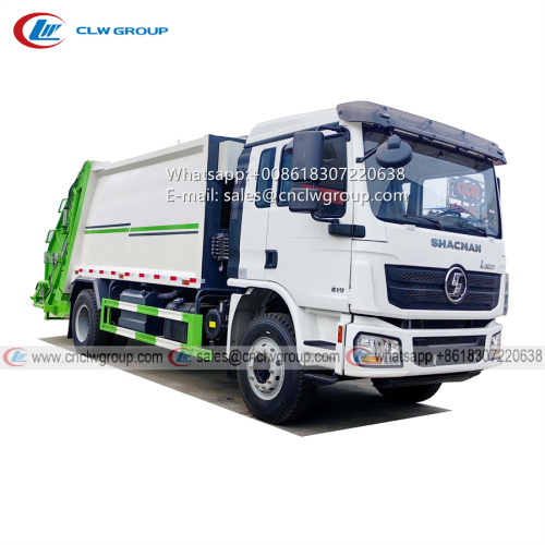 SHACMAN 14m3 garbage compactor truck