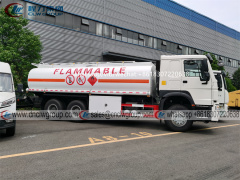 Sinotruk HOWO 20m3 diesel fuel tanker truck