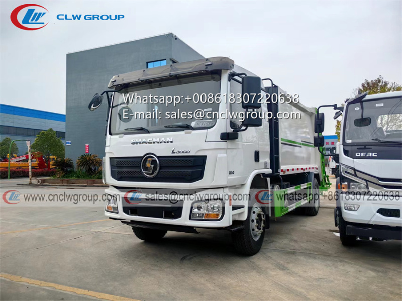 SHACMAN 14m3 garbage compactor truck