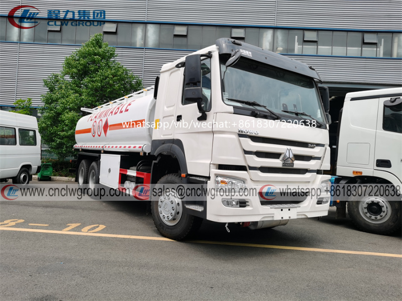 Sinotruk HOWO 20m3 diesel fuel tanker truck