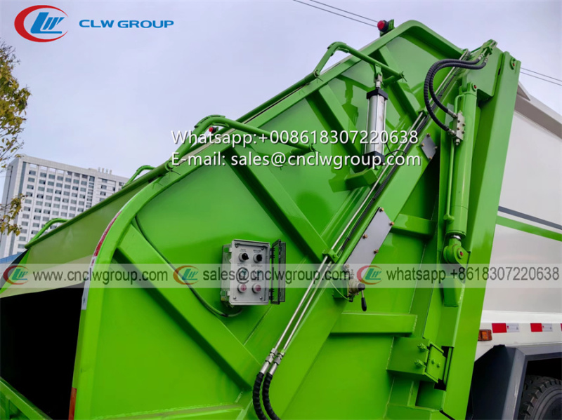 SHACMAN 14m3 garbage compactor truck