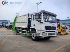 SHACMAN 14m3 garbage compactor truck