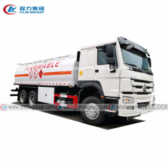 Sinotruk HOWO 20m3 diesel fuel tanker truck