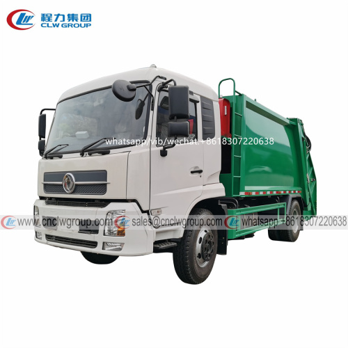 Dongfeng 12m3 garbage compactor truck