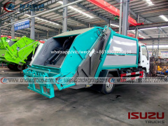 ISUZU 100P 5cbm garbage compactor truck