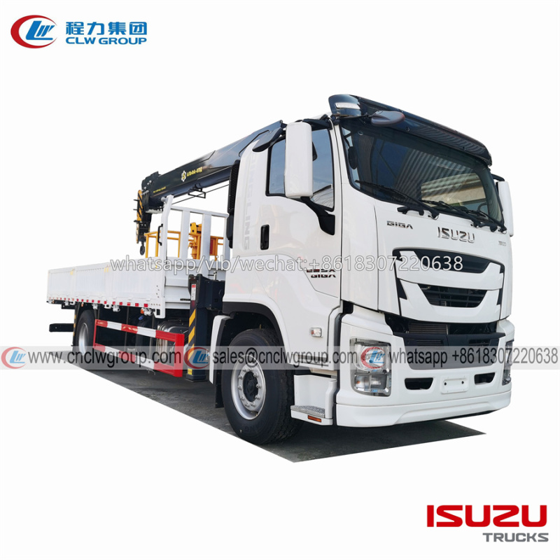 ISUZU GIGA 10 Ton Crane Boom Truck