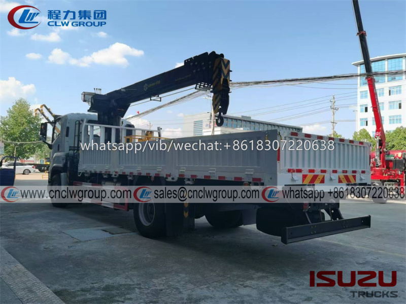 ISUZU GIGA 10 Ton Crane Boom Truck