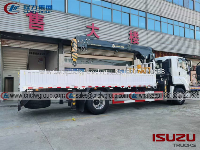 ISUZU GIGA 10 Ton Crane Boom Truck