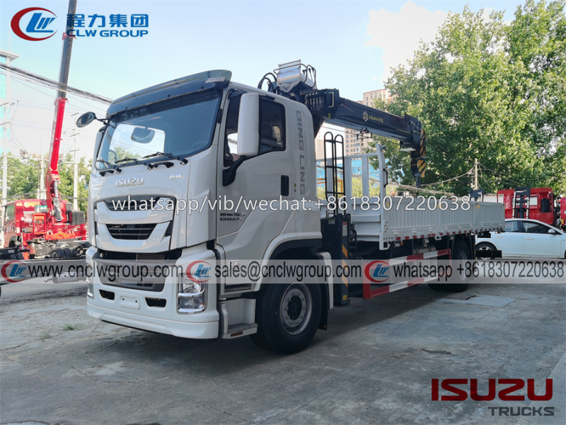 ISUZU GIGA 10 Ton Crane Boom Truck