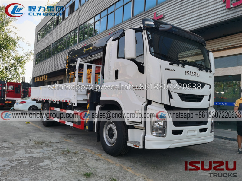 ISUZU GIGA 10 Ton Crane Boom Truck
