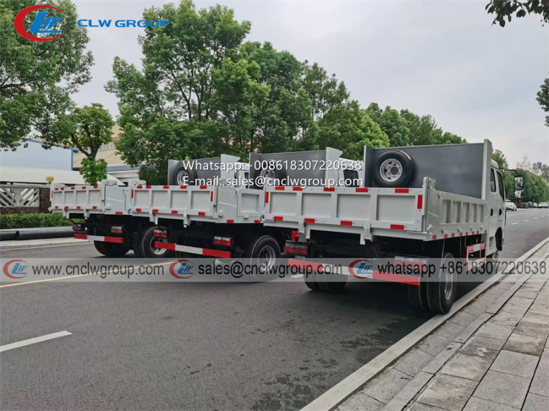 CLW 4~6 ton double cab dump truck