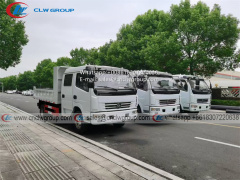 CLW 4~6 ton double cab dump truck