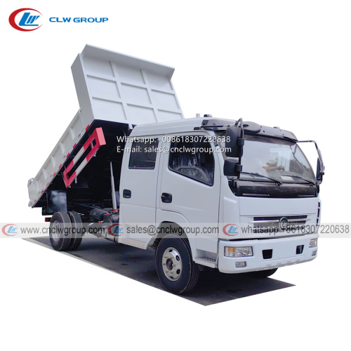 CLW 4~6 ton double cab dump truck
