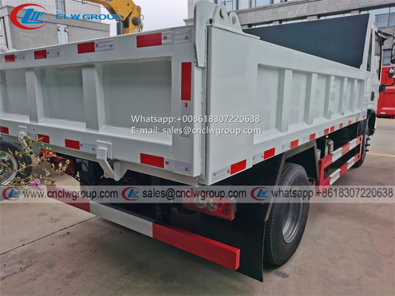 Foton aumark 5t 6t dump truck for all materials