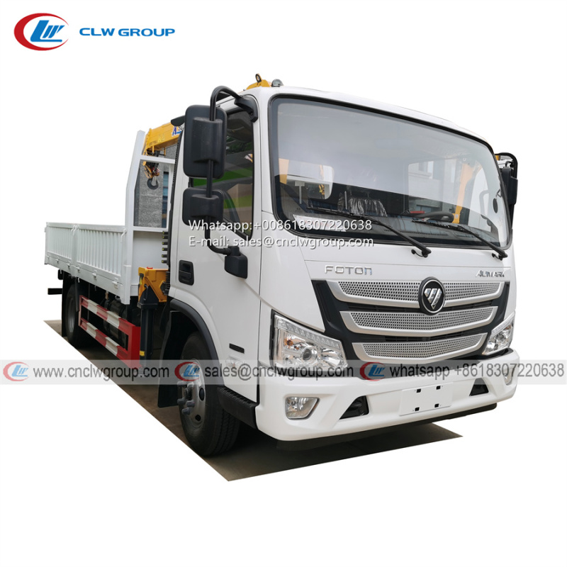 Foton 3.2 Ton Boom Crane Truck
