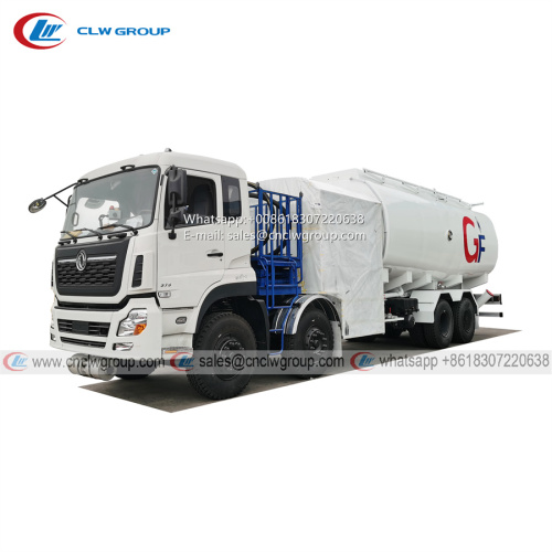 Dongfeng 8x4 30000 liter Aircraft Refueler Aviation Kerosene Fuel Refueler Tank Truck