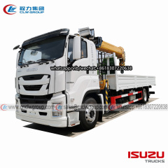 ISUZU GIGA FTR 4x2 10 ton crane truck