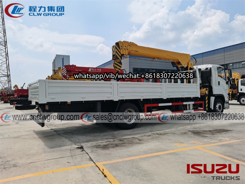 ISUZU GIGA FTR 4x2 10 ton crane truck