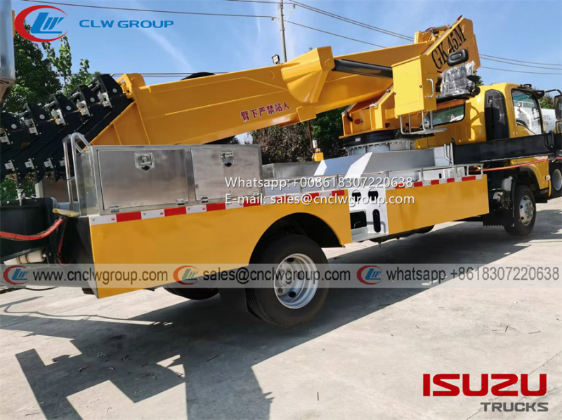 ISUZU 700P 45m aerial platform truck