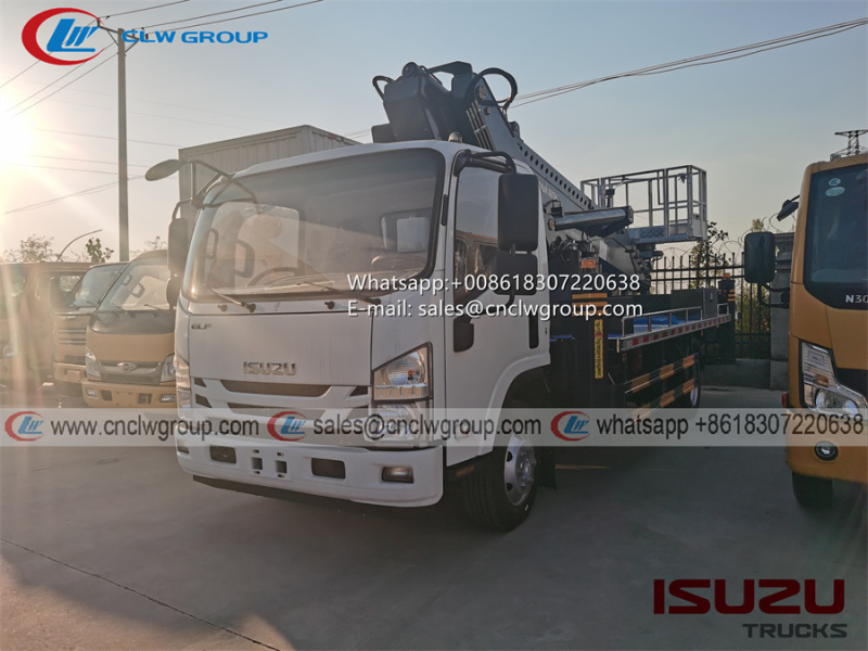 ISUZU 700P 36m aerial platform bucket truck