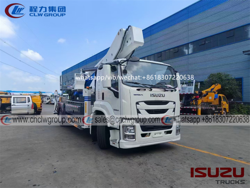 ISUZU F GIGA 45m aerial platform basket truck